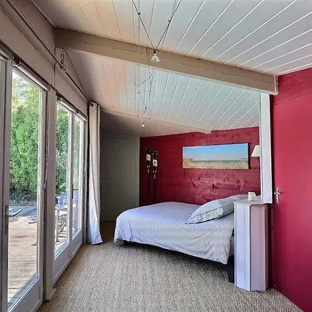 Havre De Paix - Grande Maison En Bois & Piscine Мериньяк